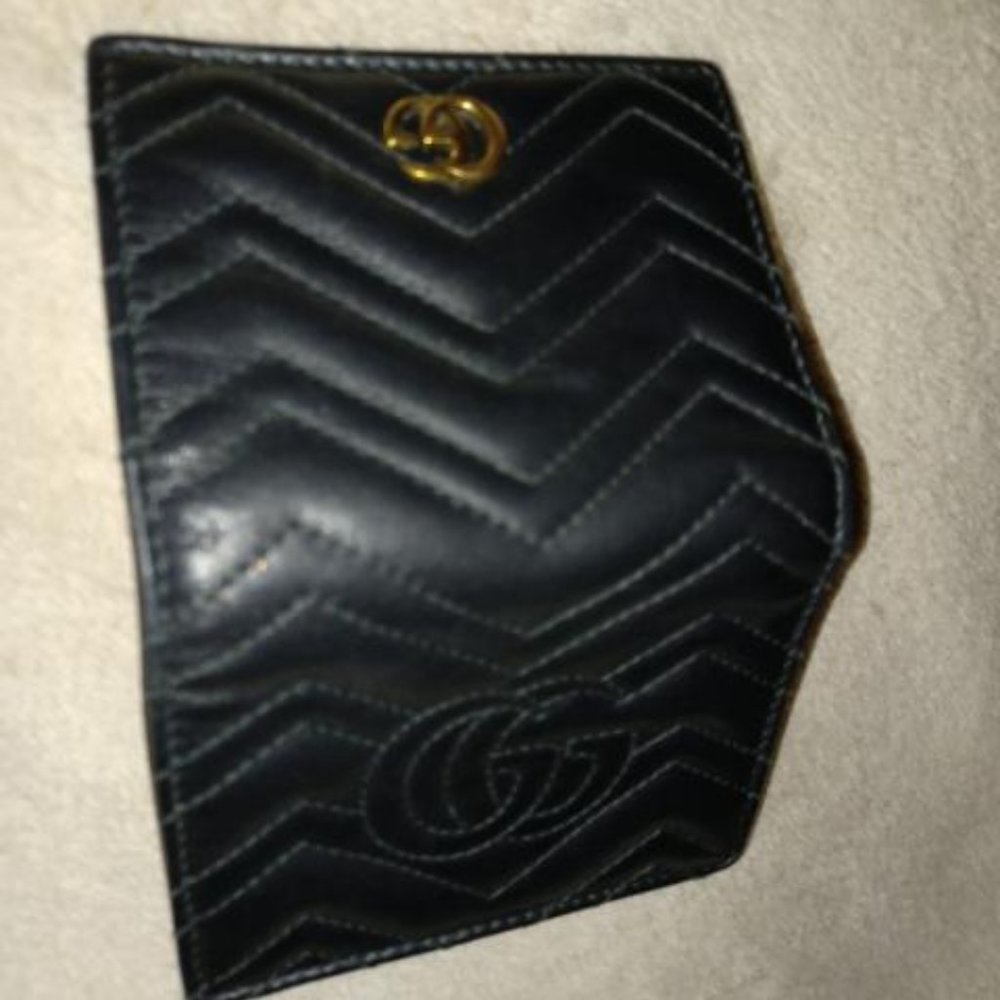 Gucci Marmont Matelasse Leather Wallet